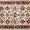 Χαλί Κλασικό oriental kazak 695 beige Bordeaux