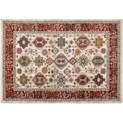 Χαλί Κλασικό oriental kazak 695 beige Bordeaux