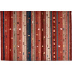 Χαλί Κλασικό oriental kazak 724 Bordeaux Rose