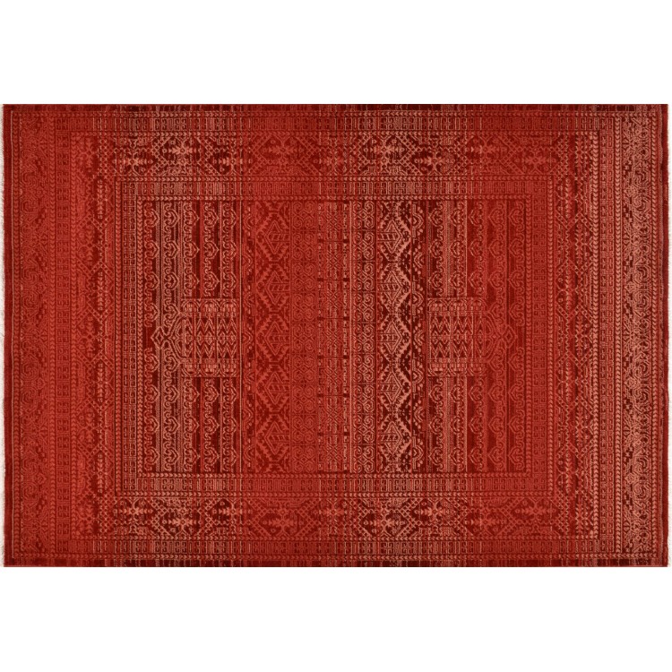 Χαλί Κλασικό oriental kazak 727 Bordeaux Rose