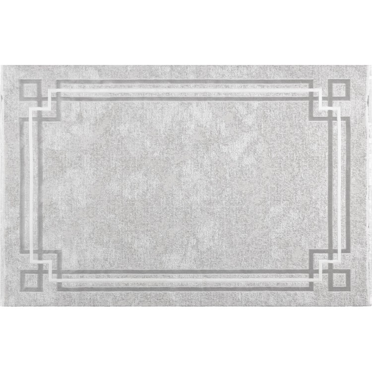 Χαλί Μοντέρνο Platinum 6503 white grey