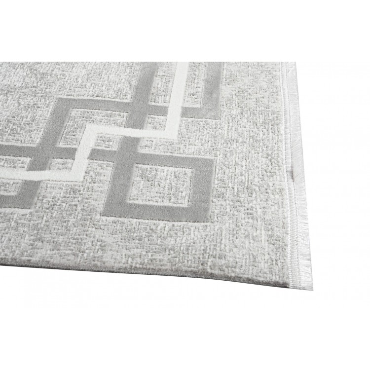 Χαλί Μοντέρνο Platinum 6503 white grey