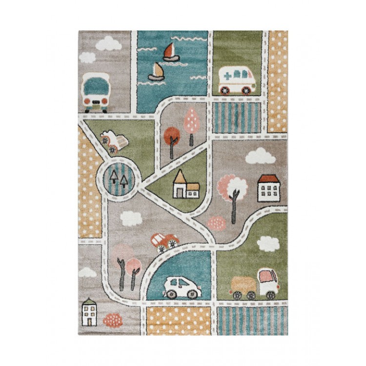 Χαλί παιδικό Dream Carousel 9134 Multi City Χαλί παιδικό Dream Carousel 9134 Multi City