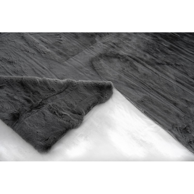 ΧΑΛΙ ΓΟΥΝΙΝΟ RABBIT DARK GREY