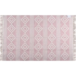 Balsan Χαλί Βαμβακερό Aria 22993 Pink Διπλής Όψεως