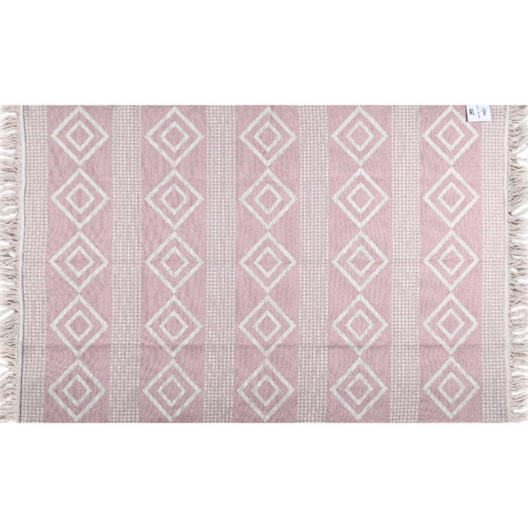 Balsan Χαλί Βαμβακερό Aria 22993 Pink Διπλής Όψεως