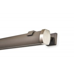 Anartisi Σιδηρόδρομος Αλουμινίου 160cm Rock MY08 Νίκελ Σατινέ