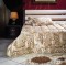 Beauty Home Σετ κουβερλί υπέρδιπλο Art 1447 220x240 Εμπριμέ,Χρυσαφί