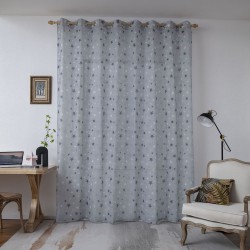 Beauty Home Κουρτίνα Art 6121 280x280 Γαλάζιο,Μπλε