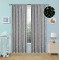 Beauty Home Κουρτίνα φωσφορίζουσα με τρέσα Art 6141 140x270 Γκρι