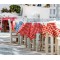 Beauty Home Επαγγελματικό τραπεζομάντηλο Checks Art Ε8013 Πράσινο 100x100