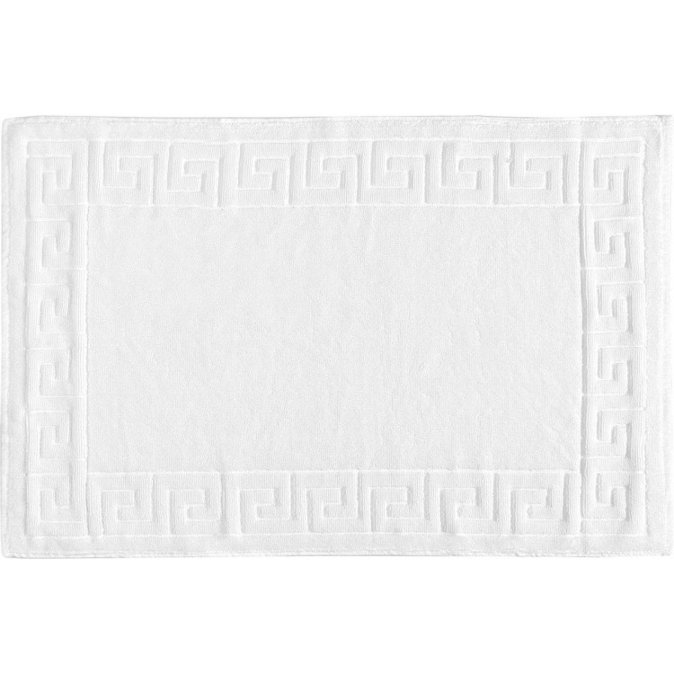 Beauty Home Ταπέτο μπάνιου Neron Art 3018 μαίανδρος 50x75 Λευκό