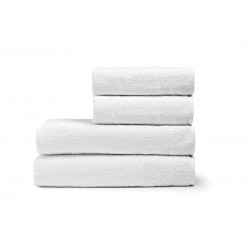 Beauty Home Πετσέτα Μπάνιου Ξενοδοχείου Smooth 500gsm plain 100% Cotton 80x200 Λευκό