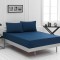 Beauty Home Σεντόνι King size μονόχρωμο Art 1999 265x270 Μπλε