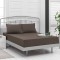 Beauty Home Σεντόνι μονό μονόχρωμο με λάστιχο Art 1999 110x200+30 Καφέ