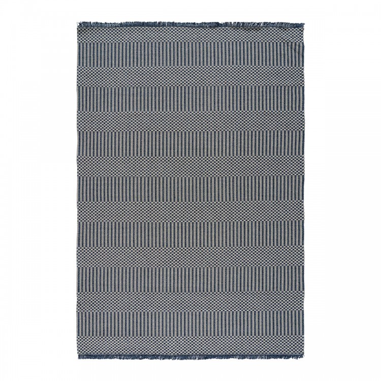 Beauty Home Χαλί βαμβακερό Cocotton 9229 Γκρι,Μπλε