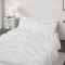 Beauty Home Σετ παπλωματοθήκη υπέρδιπλη Hilton Art 11151 230x250 Λευκό