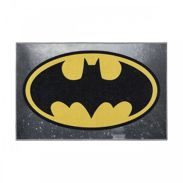 Beauty Home Πατάκι Art 6184 Batman 55x85 Γκρι