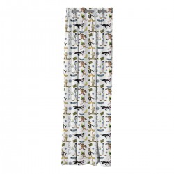 Beauty Home Κουρτίνα με 8 μεταλλικούς κρίκουςArt 6188 Looney Tunes 180x250 Εμπριμέ