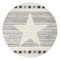 Beauty Home Ροτόντα Loop Art 9559 160x160 Grey White Γκρι Λευκό