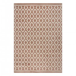 Beauty Home Χαλί Vibe Art 9575 160x230 Pink White Ροζ Λευκό