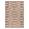 Beauty Home Χαλί Vibe Art 9575 160x230 Pink White Ροζ Λευκό