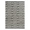 Beauty Home Πατάκι Vibe Art 9576 67x150 Grey White Γκρι Λευκό