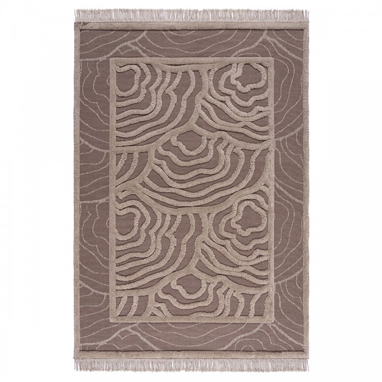 Beauty Home Χαλί Noir Art 9434 165x230 Beige Μπεζ