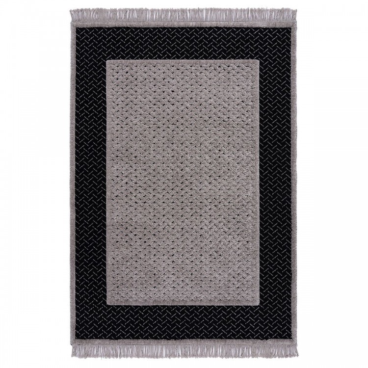 Beauty Home Χαλί Noir Art 9436 133x190 Black Μαύρο