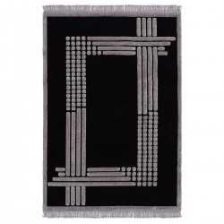 Beauty Home Χαλί Noir Art 9437 133x190 Black Μαύρο
