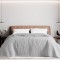 Beauty Home Πικέ μονή waffle Art 1990 Silver 170x240 Γκρι