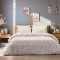 Beauty Home Σετ κουβερλί υπέρδιπλο Cousine Αrt 12180 220x240 Σομόν