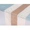 Beauty Home ΡΑΝΝΕΡ ΛΙΝΑΤΣΑ ΜΕ ΦΑΡΔΙΑ ΔΑΝΤΕΛΑ 40Χ180CM