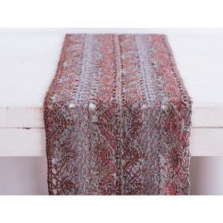 Beauty Home ΔΑΝΤΕΛΑ ΒΑΜΒΑΚΕΡΗ 23 cm BOHO ΓΚΡΙ