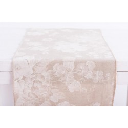 Beauty Home ΡΑΝΝΕΡ ΛΕΥΚΟ ΛΟΥΛΟΥΔΙ 32 cm x 1,5 m