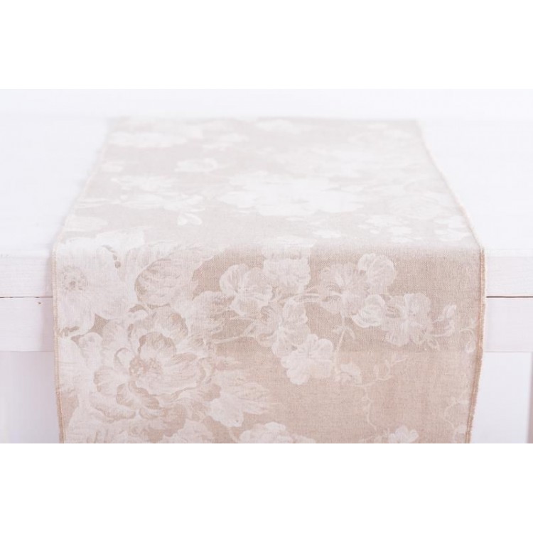 Beauty Home ΡΑΝΝΕΡ ΛΕΥΚΟ ΛΟΥΛΟΥΔΙ 32 cm x 2.5 m