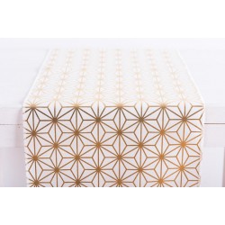 Beauty Home ΡΑΝΝΕΡ ΧΡΥΣΑ ΓΕΩΜΕΤΡΙΚΑ ΣΧΕΔΙΑ 32 cm x 1,5 m