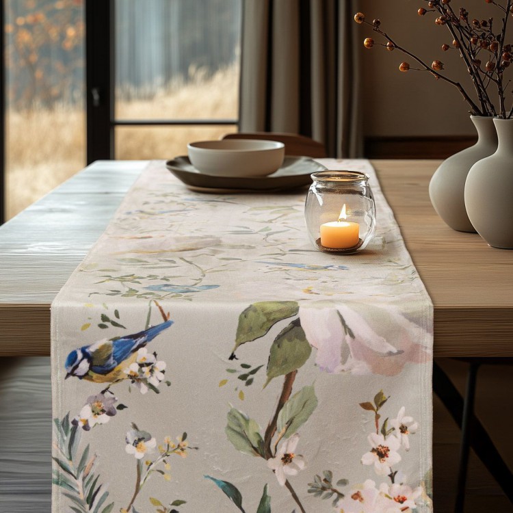 Beauty Home ΡΑΝΝΕΡ ΒΕΛΟΥΔΟ PEONY AND BIRD 32 cm x 1,5 m