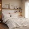 Beauty Home Σετ κουβερλί υπέρδιπλο Art 12215 Nova 100% Βαμβακοσατέν 300tc 220x240 Άμμου
