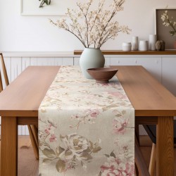 Beauty Home ΡΑΝΝΕΡ ΚΛΑΣΙΚΟ ΦΛΟΡΑΛ ΜΠΕΖ 32 cm x 1,5 m