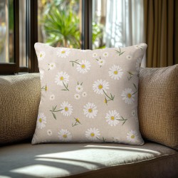 Beauty Home ΜΑΞΙΛΑΡΟΘΗΚΗ ΜΕΓΑΛΕΣ ΜΑΡΓΑΡΙΤΕΣ 40 x 40 cm