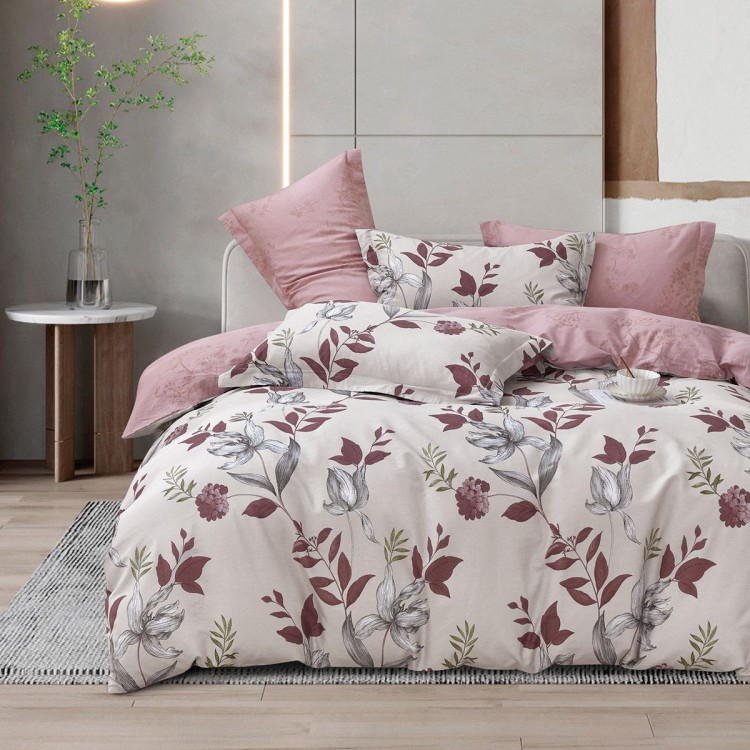 Beauty Home Σετ κουβερλί υπέρδιπλο Art 12286 Ariel 220x240 Αμέθυστος