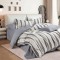 Beauty Home Σετ κουβερλί υπέρδιπλο Art 12288 Adamantia 220x240 Εκού,Ανθρακί