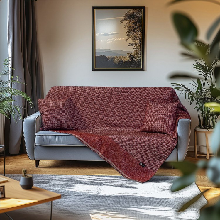 Beauty Home Μαξιλαροθήκη διακοσμητική Art 8639 45x45 Κόκκινο