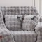 Beauty Home Γούνινη Μαξιλαροθήκη διακοσμητική Pop Art 8721 40x40 Γκρι
