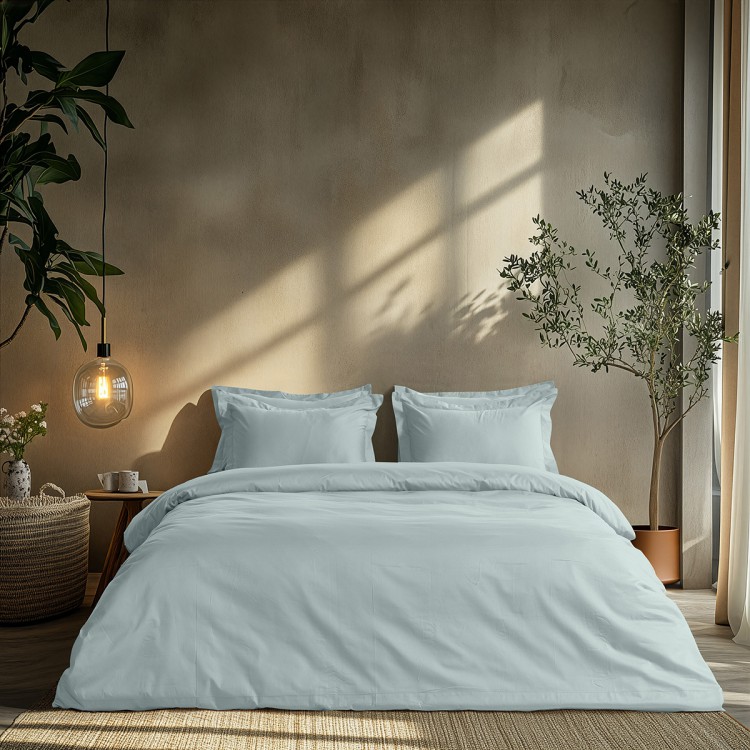 Beauty Home Ζεύγος μαξιλαροθήκες μονόχρωμες Art 1700 Harmony 52x73 Σιελ