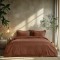 Beauty Home Ζεύγος μαξιλαροθήκες μονόχρωμες Art 1700 Harmony 52x73 Καφέ