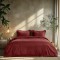 Beauty Home Ζεύγος μαξιλαροθήκες μονόχρωμες Art 1700 Harmony 52x73 Μπορντό