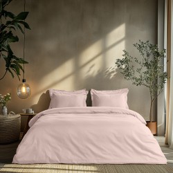 Beauty Home Ζεύγος μαξιλαροθήκες μονόχρωμες Art 1700 Harmony 52x73 Ροζ
