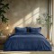 Beauty Home Ζεύγος μαξιλαροθήκες μονόχρωμες Art 1700 Harmony 52x73 Μπλε